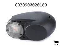 AGCO G930900020180 Фара левая AGCO для Великобритании и Ирландии, DIP, лампы H4 12В 60/55Вт, PY21W и 12В 4Вт