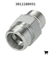 AGCO 3012280X91 Фитинг прямой