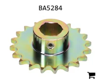 AGCO BA5284 Звездочка, 7/8" Hex, 20 зубьев