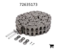 AGCO 72635173 Роликовая цепь 16B (Европейский стандарт), 79 звеньев, со шплинтованным смещением