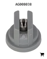 AGCO AG008038 Наконечник распылителя Visiflo Even Flat Fan, нержавеющая сталь, размер 06, 80⁰