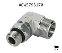 AGCO ACW5795170 Угловой фитинг