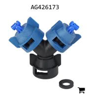 AGCO AG426173 Распылитель двойной полимерный Turbo TeeJet Visiflo, 110⁰, размер 03