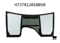 AGCO H737812010050 Стекло лобовое нижнее
