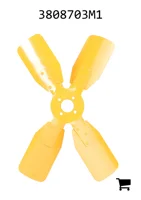 AGCO 3808703M1 Лопасть вентилятора, 4 лопасти