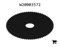 AGCO W20003572 Звездочка W-серии для цепи с шагом 35