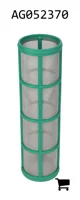 AGCO AG052370 Фильтр сетчатый для линии 1-1/4" и 1-1/2", сетка 100 Mesh, цвет Traffic Green
