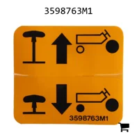 AGCO 3598763M1 Декаль