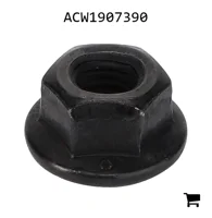 AGCO ACW1907390 Шестигранная гайка с фланцем и фиксатором