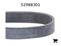 AGCO 529883D1 Поликлиновой ремень, профиль PK8