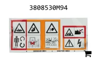 AGCO 3808530M94 Декаль