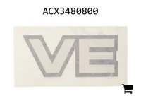 AGCO ACX3480800 Наклейка Massey Ferguson