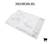 AGCO 3819838L01 Установочный чертеж