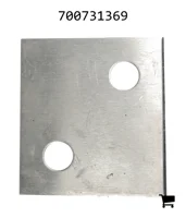 AGCO 700731369 Регулировочная шайба ножа