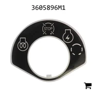 AGCO 3605896M1 Наклейка