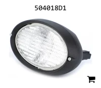 AGCO 504018D1 Фара рабочего света, левая, с лампой H3