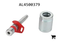 AGCO AL4500379 Штуцер шланга WEO 1/4" X 1/4"