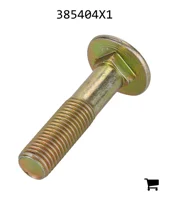AGCO 385404X1 Болт каретный с круглой головкой и квадратным подголовком