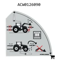 AGCO ACW0126090 Декаль