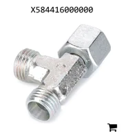 AGCO X584416000000 Регулируемое L-образное резьбовое соединение