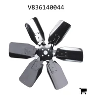 AGCO V836140044 Лопасть вентилятора, 6 лопастей