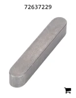 AGCO 72637229 Параллельный шпоночный паз