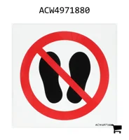 AGCO ACW4971880 Предупреждающая наклейка