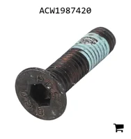 AGCO ACW1987420 Болт с потайной головкой и шестигранным углублением
