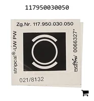 AGCO 117950030050 Маркировочная табличка