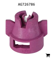 AGCO AG726786 Распылитель плоскоструйный TeeJet XRC 110° 2,5 керамический с цветовой кодировкой VisiFlo