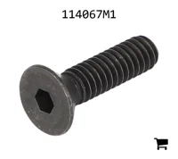 AGCO 114067M1 Болты с потайной головкой для режущего аппарата, 1/4" x 1", 82°, 1000 шт.