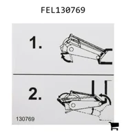 AGCO FEL130769 Декаль
