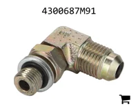 AGCO 4300687M91 Угловой соединитель