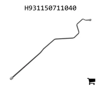 AGCO H931150711040 Патрубок наддува