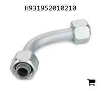 AGCO H931952010210 Патрубок наддува