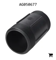 AGCO AG050677 Полипропиленовый ниппель 3" x 6"