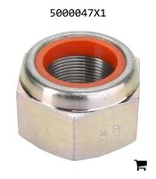 AGCO 5000047X1 Стопорная шестигранная гайка с нейлоновой вставкой