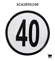 AGCO ACW2096240 Декаль