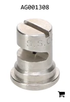 AGCO AG001308 Форсунка плоскоструйная FloodJet из нержавеющей стали, размер 2,5