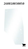 AGCO 260810030050 Стекло двери