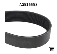 AGCO AG516558 Поликлиновой ремень, профиль L, 12 ребер, длина 63,5"