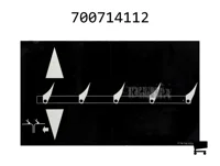 AGCO 700714112 Декаль