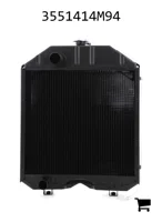 AGCO 3551414M94 Радиатор с крышкой
