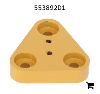 AGCO 553892D1 Пластина