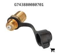 AGCO G743880080701 Соединительный штуцер