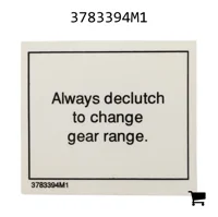 AGCO 3783394M1 Декаль