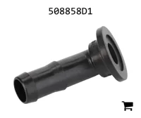 AGCO 508858D1 Угловой фитинг 1" фланец x 1" под шланг 45°