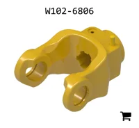 AGCO W102-6806 Вилка быстроразъемного соединения AB8 и AW24