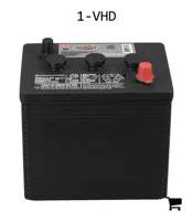 AGCO 1-VHD Аккумуляторная батарея Interstate