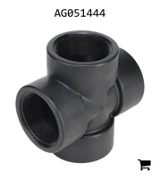 AGCO AG051444 Крестовина для полиэтиленовой трубы 2"